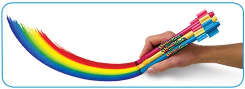 Rainbow Brush is the most genius toy products then any other toys found at toys r us store, toy store, kb toy, toy r us and wholesale toy supplier